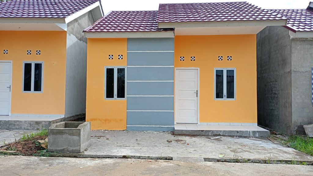 foto tampak rumah tipe Subsidi perumahan GREEN ASRI RESIDENCE TAHAP 2