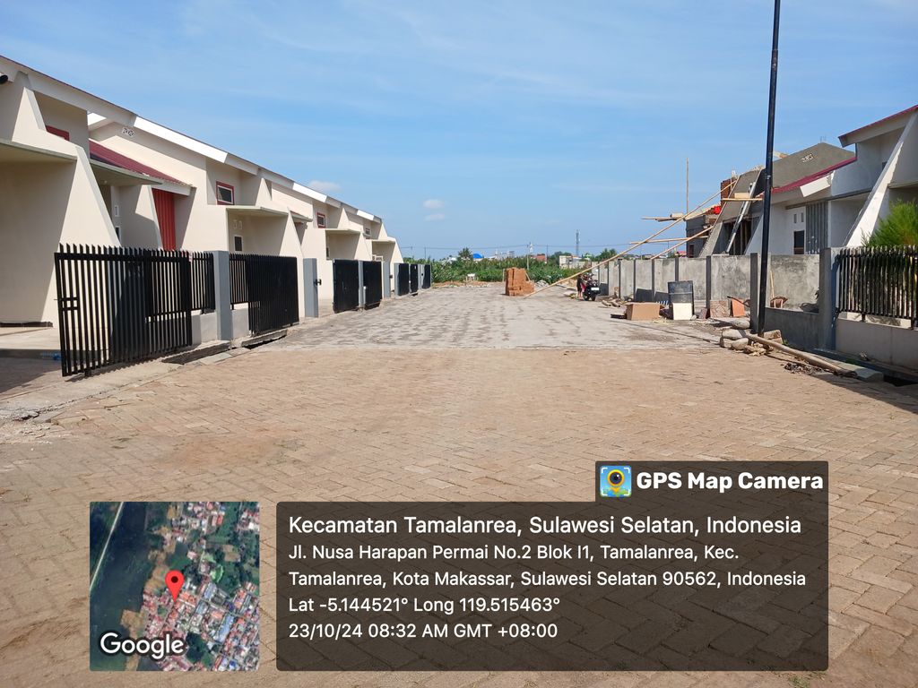 foto gerbang perumahan NUSA HARAPAN PERMAI tahap 3