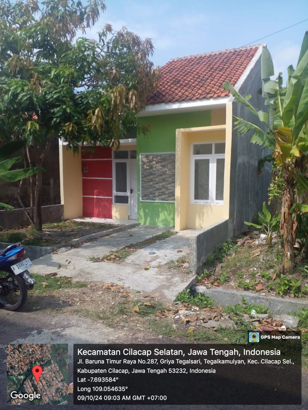 foto denah rumah tipe RS 36 perumahan Griya Tegal Asri