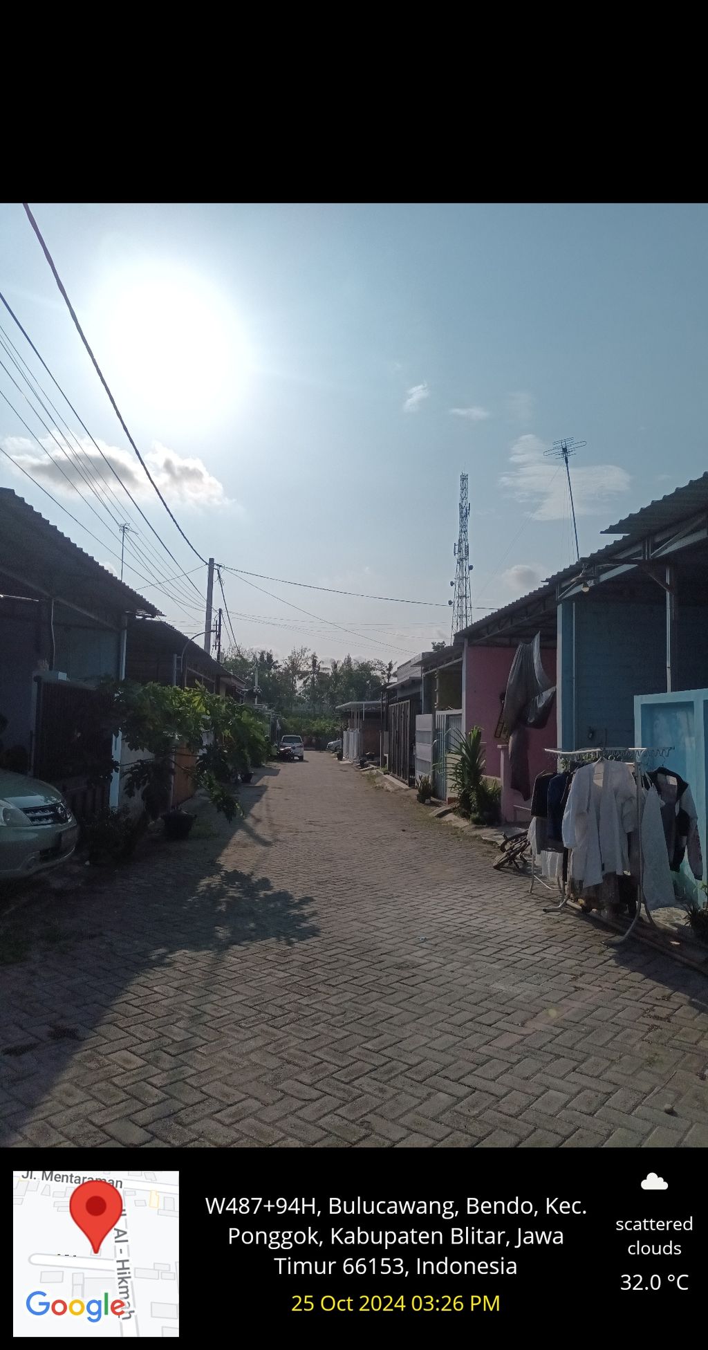 foto posisi tengah perumahan Perumahan Bendo Satelit
