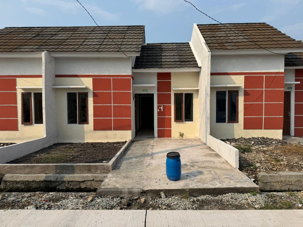 foto tampak rumah tipe 36/60 perumahan BUMI INDAH PROKLAMASI 2