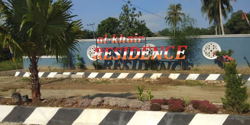 foto gerbang perumahan AL KHAIR RESIDENCE