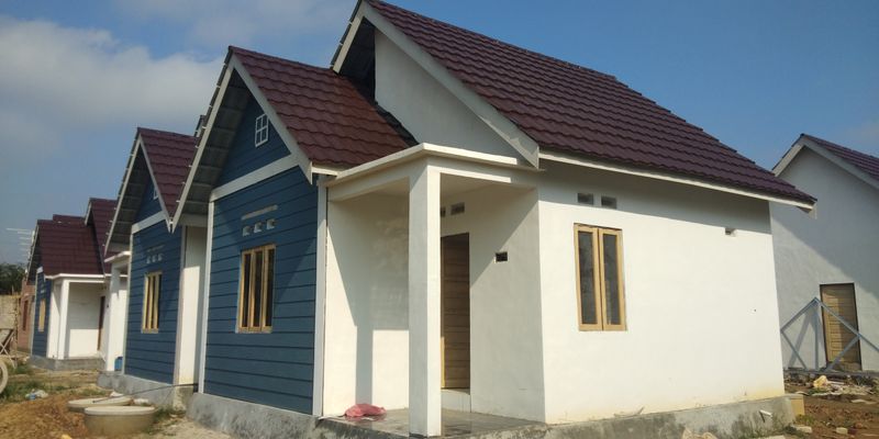 foto posisi tengah perumahan AL KHAIR RESIDENCE