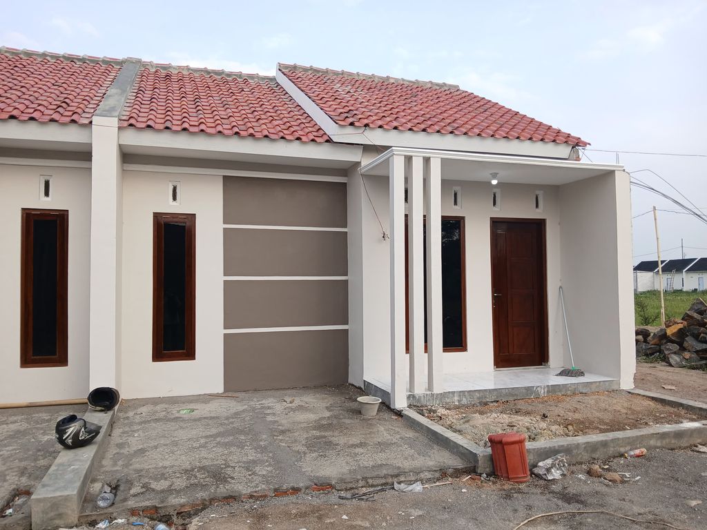 foto tampak rumah tipe 30/60 perumahan GRIYA WIJAYA KUSUMA
