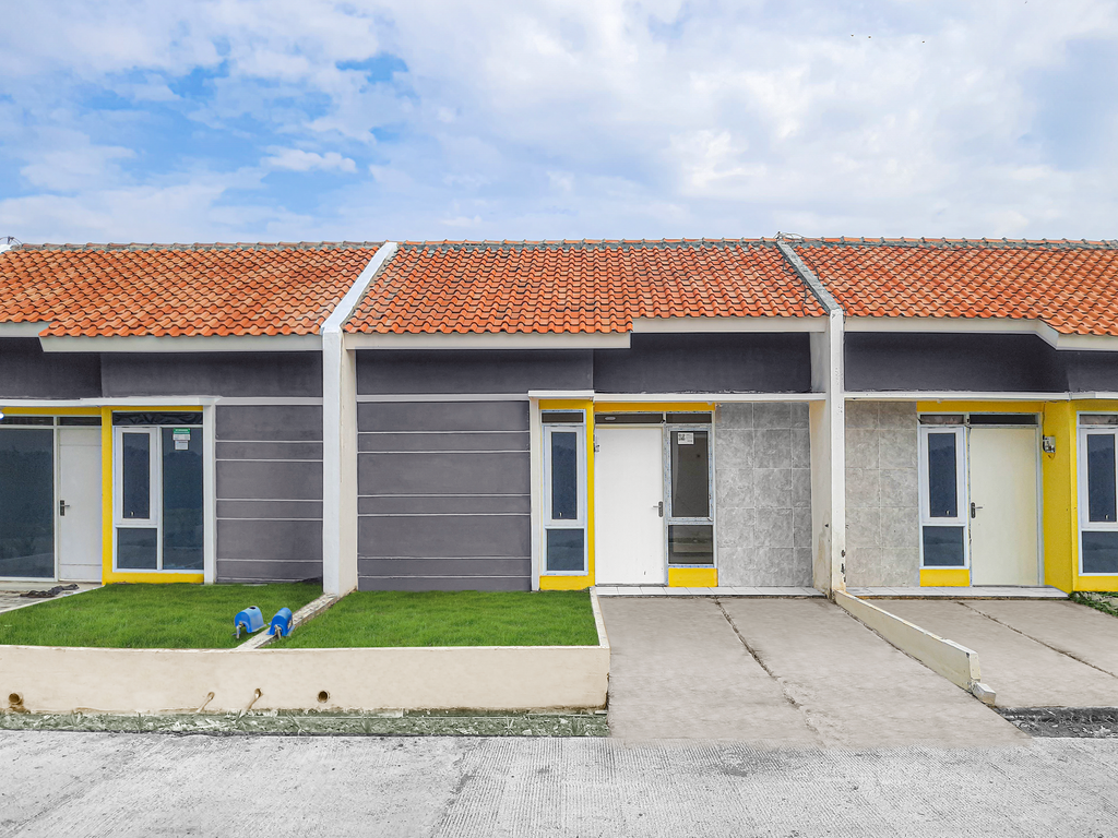 foto tampak rumah tipe Standar perumahan CITRA HARMONI 6 KARANGSARI