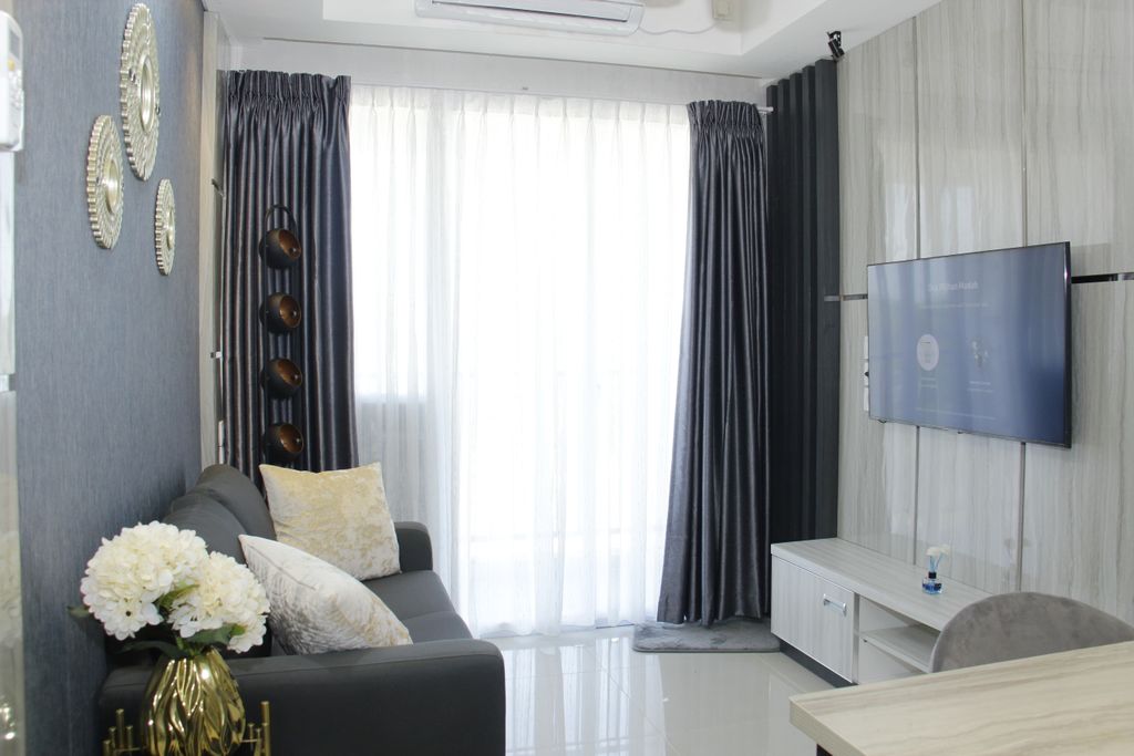 foto tampak rumah tipe 2 BR perumahan Apartemen Tamansari Skylounge Makassar