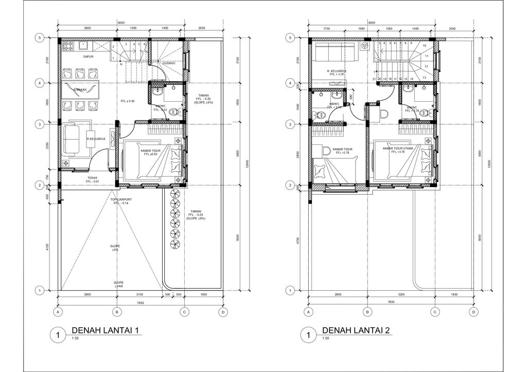 foto denah rumah tipe 6 X 12 sudut (94x90) perumahan MILLENNIUM CITY TAHAP II