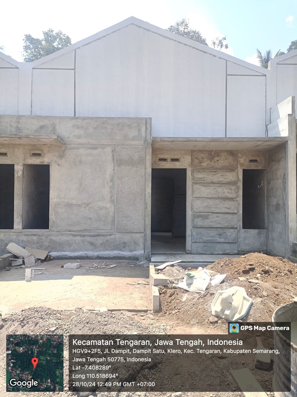 foto contoh rumah perumahan nasyaland