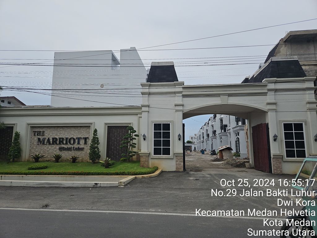 foto gerbang perumahan MARRIOTT BAKTI LUHUR