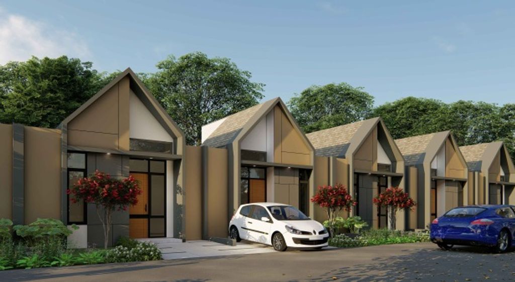 foto tampak rumah tipe 32/66 perumahan PERUMAHAN QUINLAND VILLAGE