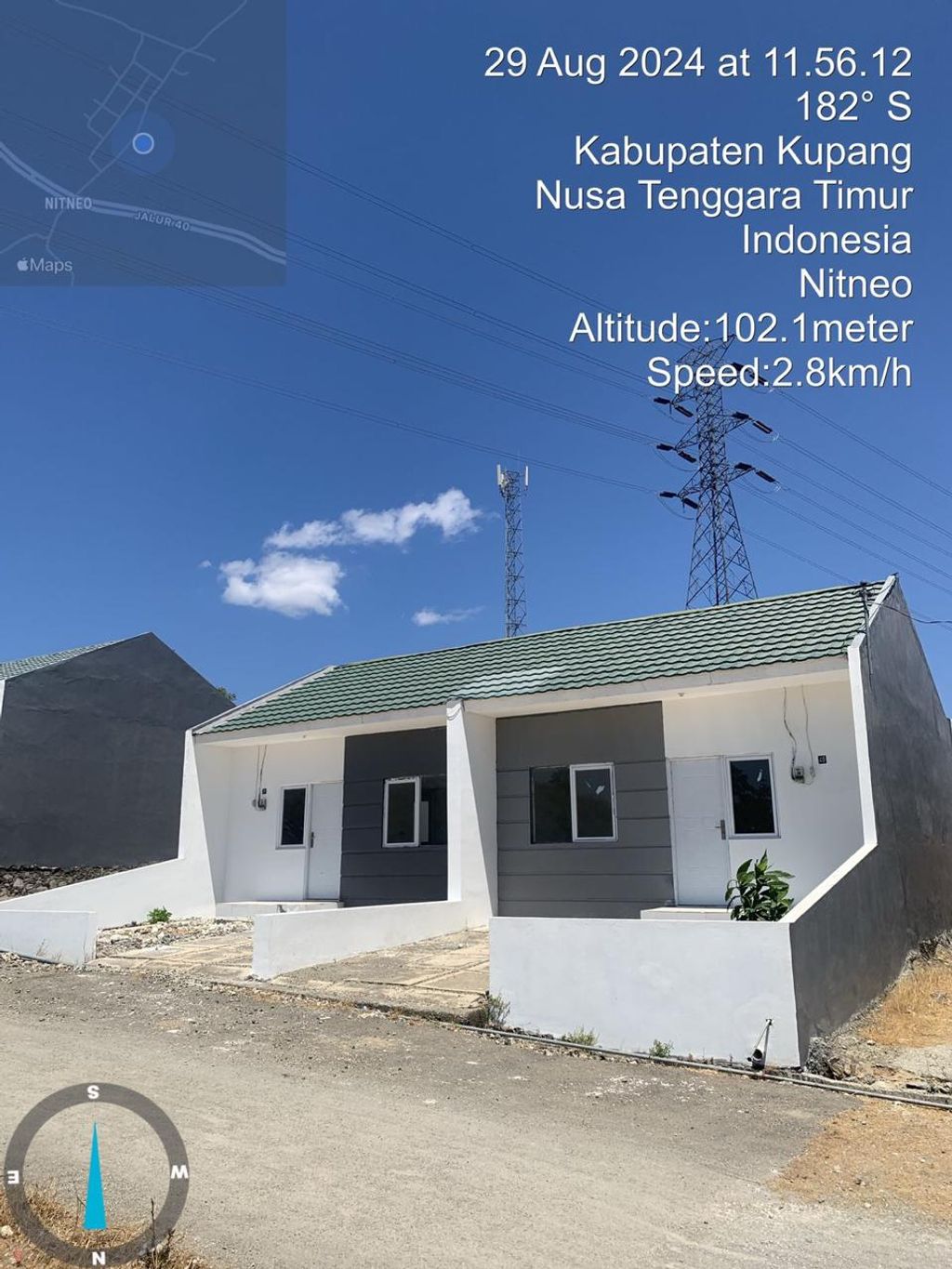 foto denah rumah tipe 36 perumahan Graha Kupang Indah