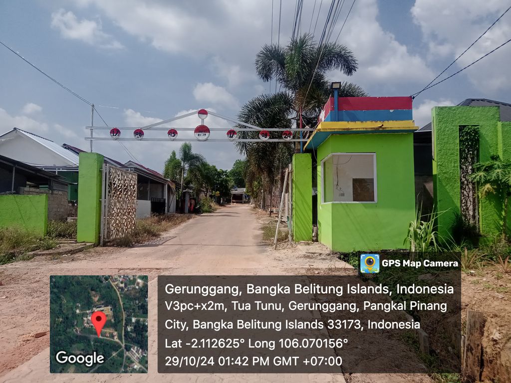 foto gerbang perumahan GREEN HILL 3