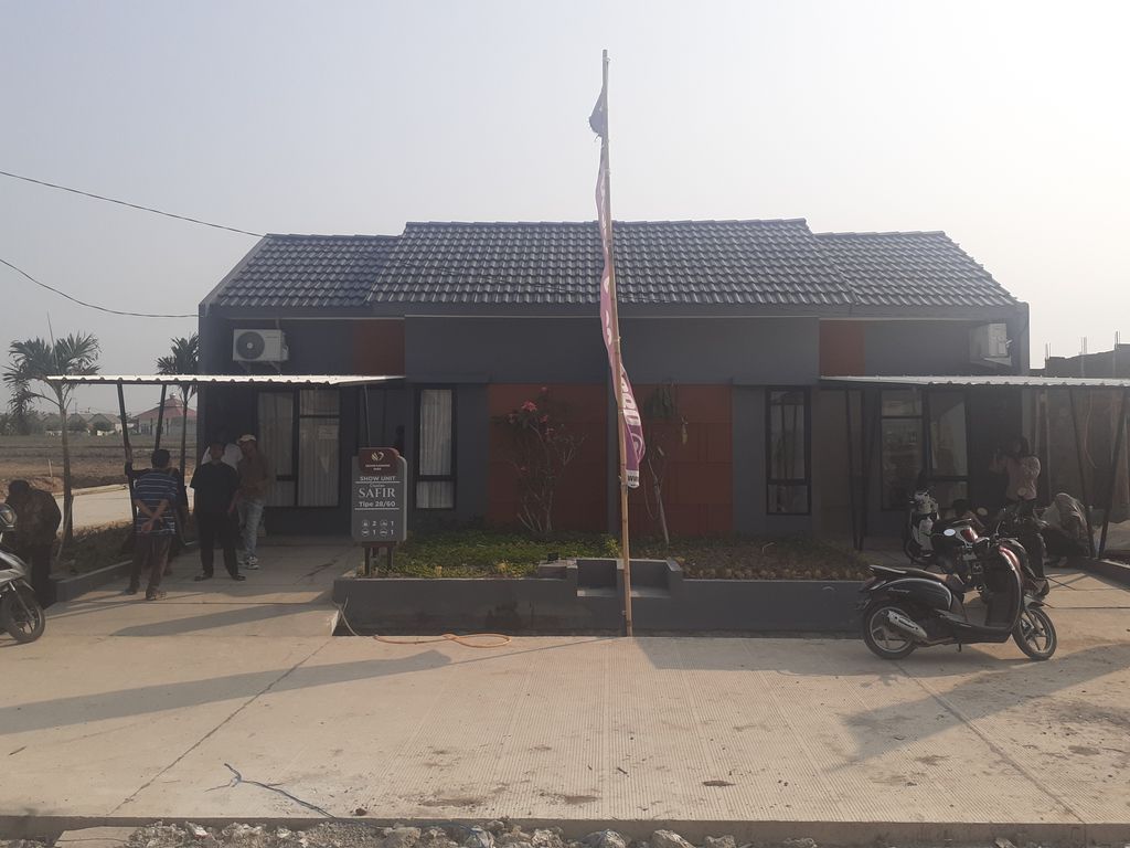 foto contoh rumah perumahan Grand Harmoni Park