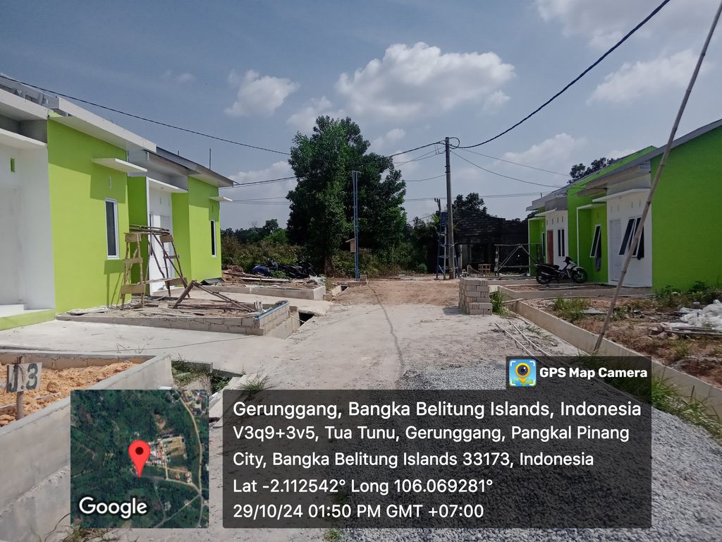 foto posisi tengah perumahan GREEN HILL 3