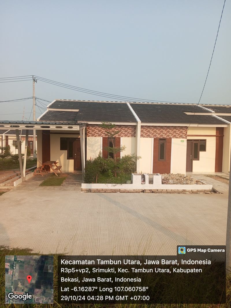 foto contoh rumah perumahan KARNAEN RESIDENCE SRIMUKTI
