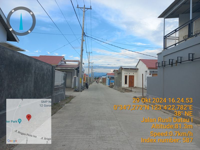 foto gerbang perumahan ALYA RESIDENCE III