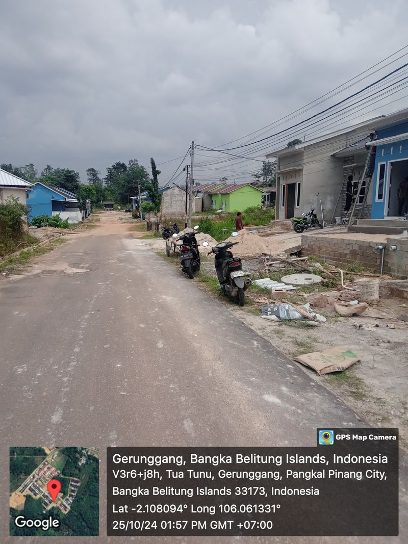 foto posisi tengah perumahan GREEN HILL RESIDENCE