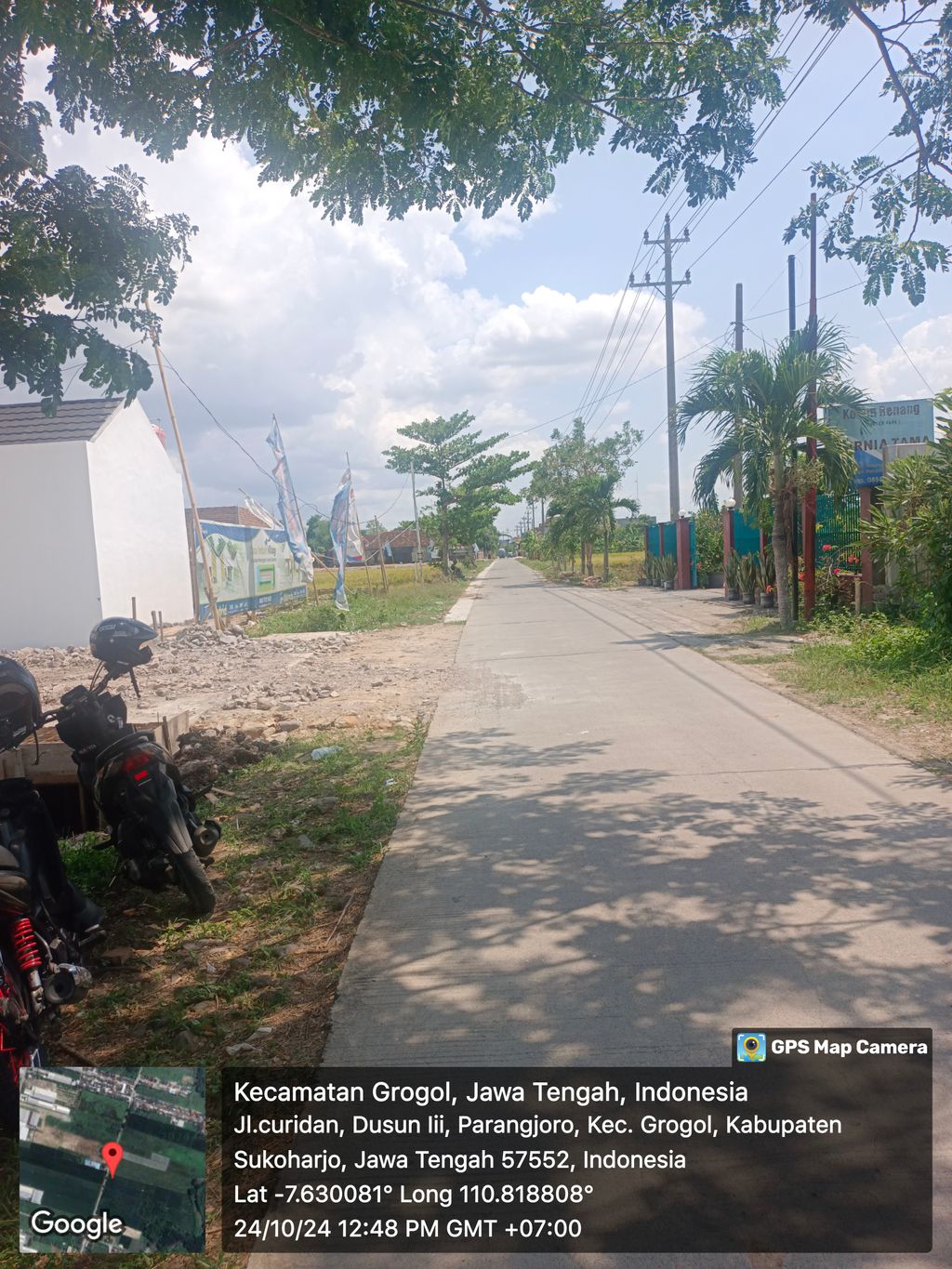 foto gerbang perumahan CASA INDAH VILLAGE