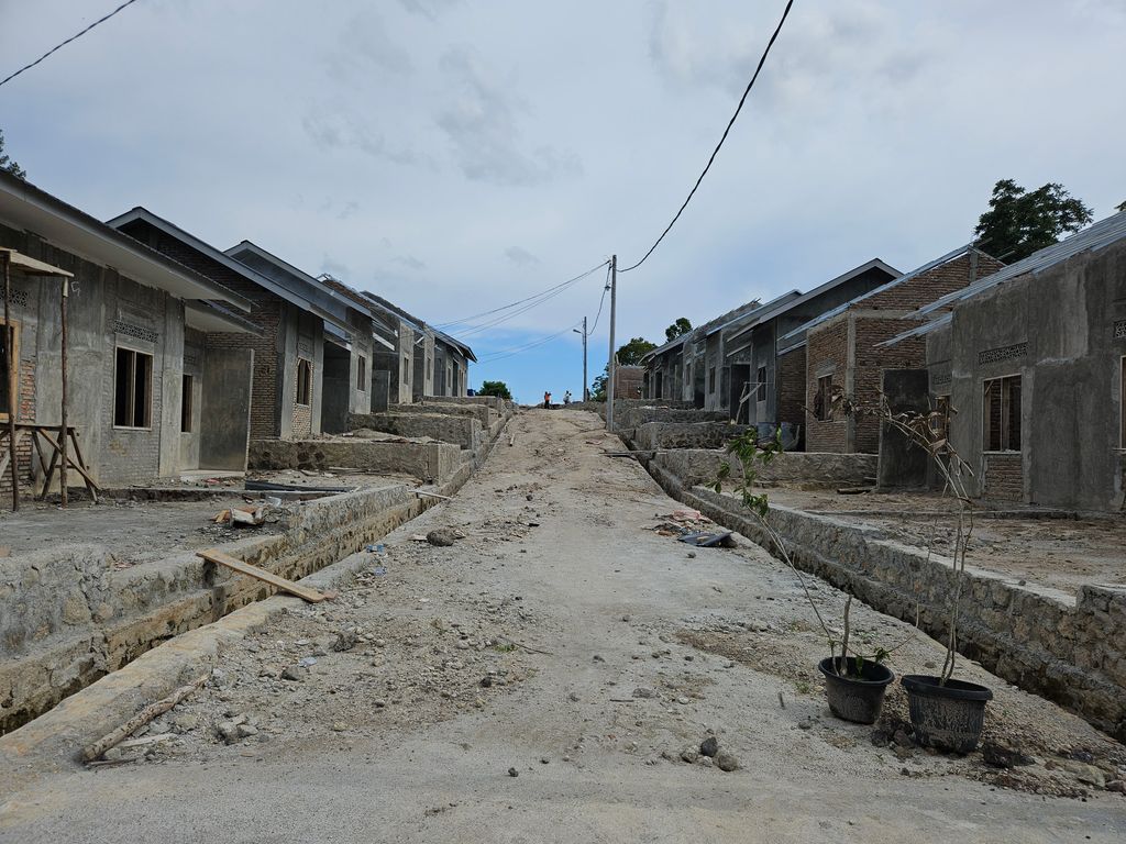 foto posisi tengah perumahan Toba Dreams Residence