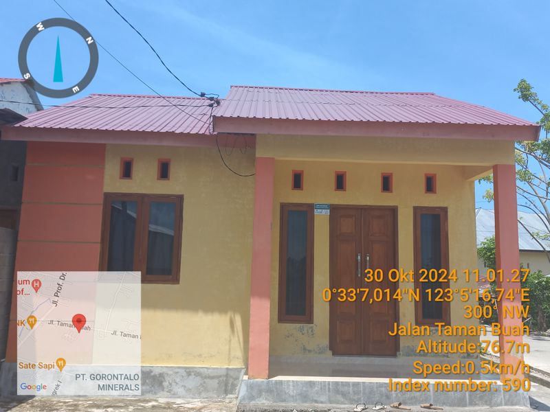 foto contoh rumah perumahan Alya Residence II
