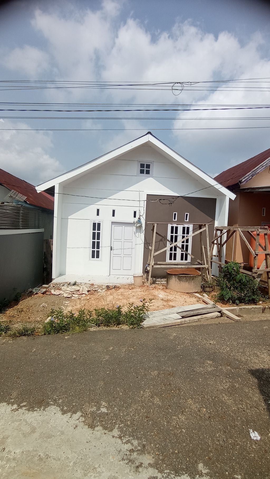 foto tampak rumah tipe 36 perumahan Perumahan Putri Mulya 9