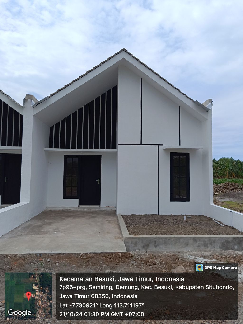 foto tampak rumah tipe SUBSIDI perumahan Grand Tsalis