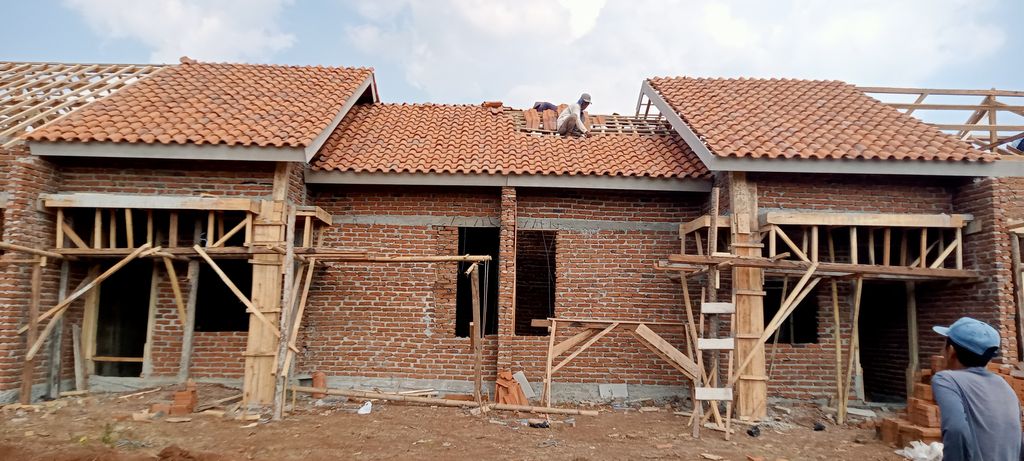 foto contoh rumah perumahan LEBAK NANGKA CITY LAND