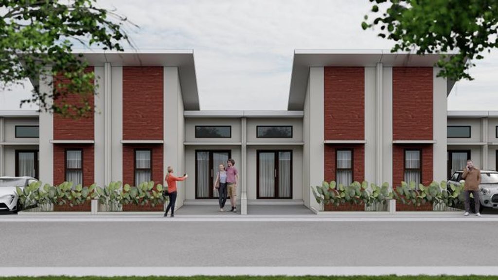 foto tampak rumah tipe Subsidi perumahan MADANI REGENCY