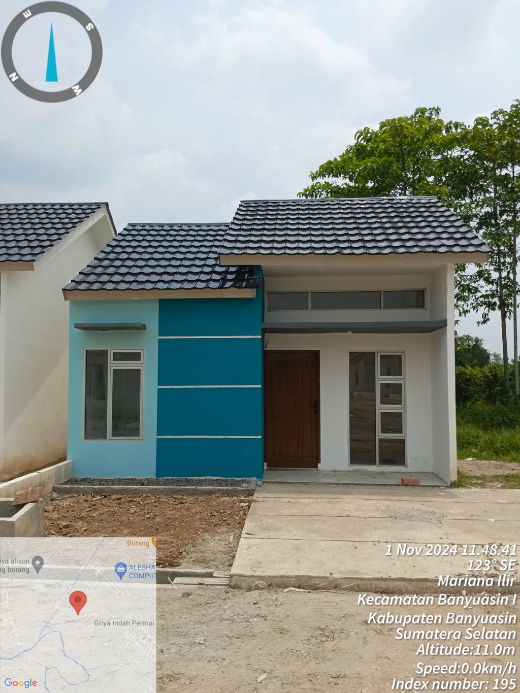 foto contoh rumah perumahan MOZIO LAND