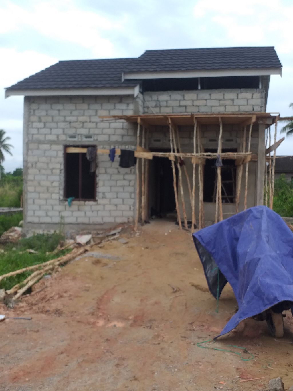 foto tampak rumah tipe 36 perumahan RIVALDI RESIDENCE 3