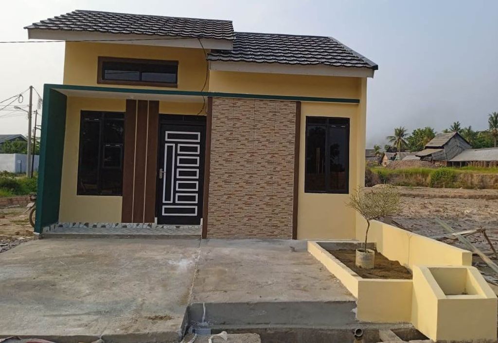 foto tampak rumah tipe RSH 36 perumahan AGTA ROYAL RESIDENCE 3