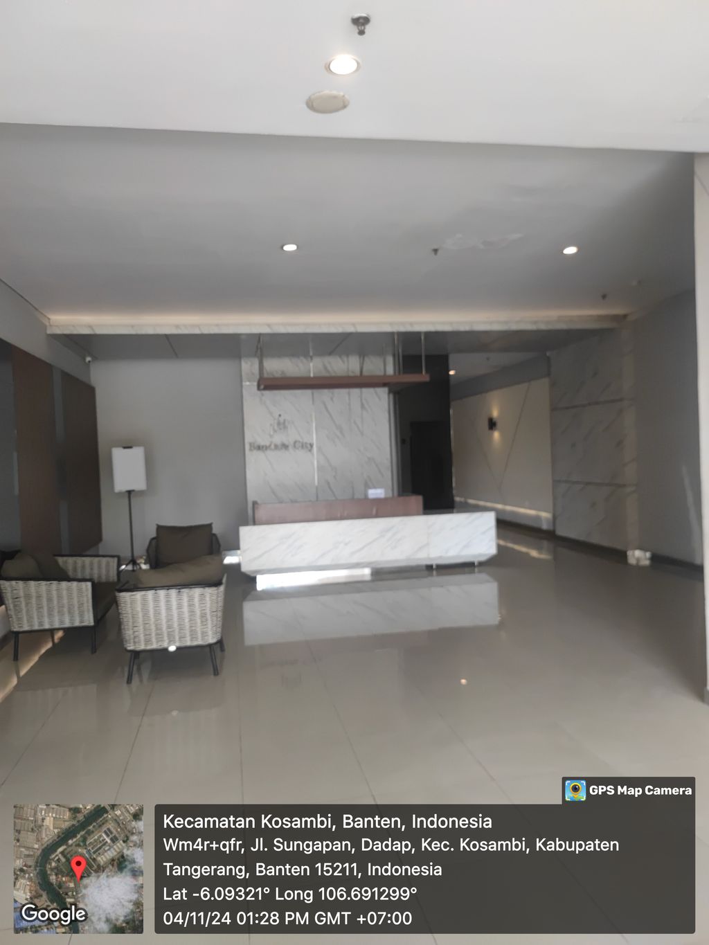 foto posisi tengah perumahan BANDARA CITY APARTEMEN