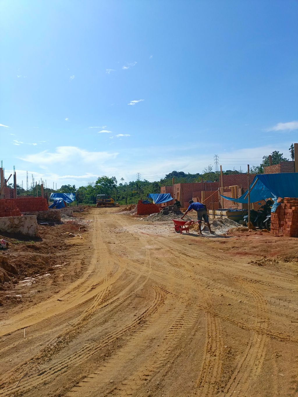 foto posisi tengah perumahan RABBANI LAND