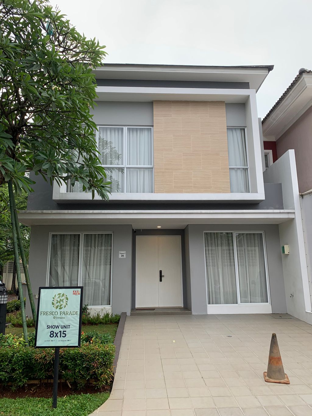 foto contoh rumah perumahan Cluster L'agricola