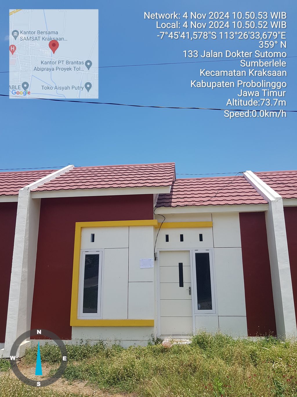 foto contoh rumah perumahan SUMBERLELE LAND 2