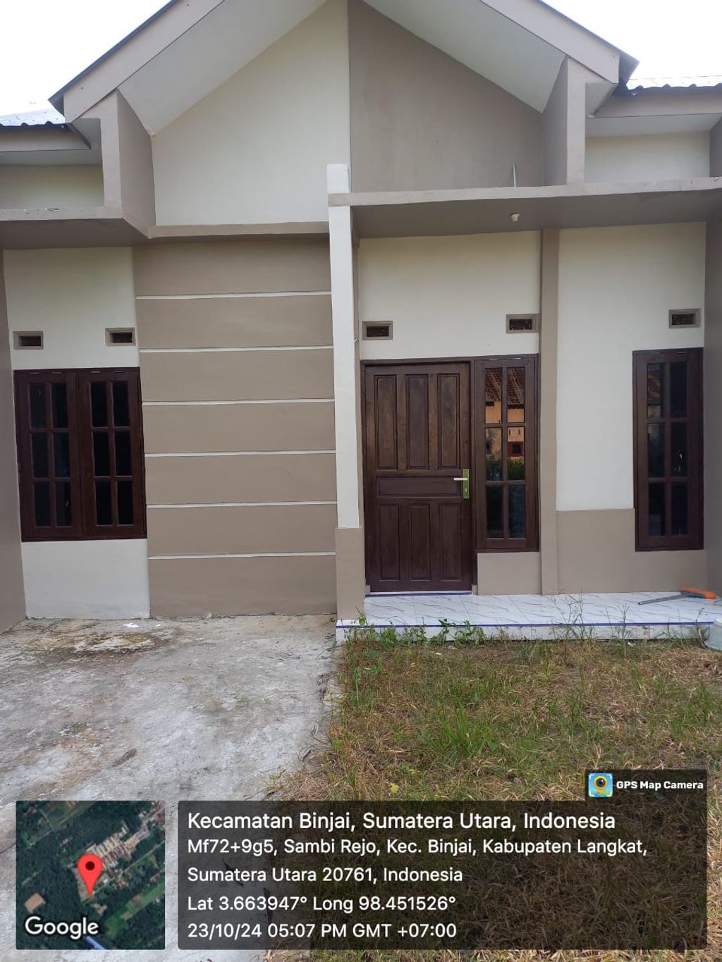 foto tampak rumah tipe 36+ Tahun 2024 perumahan TAMAN SERASI RESIDENCE 2