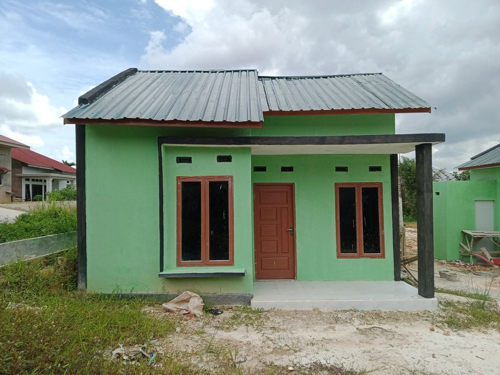 foto tampak rumah tipe 36 perumahan GRIYA DURI RESIDENCE 4