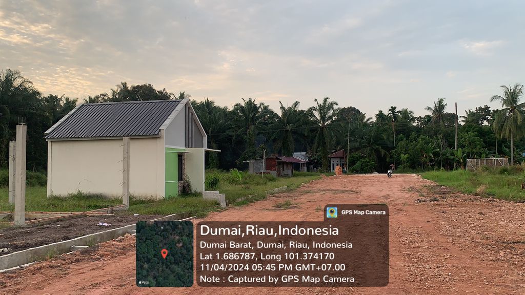 foto posisi tengah perumahan Gran Exito Residence