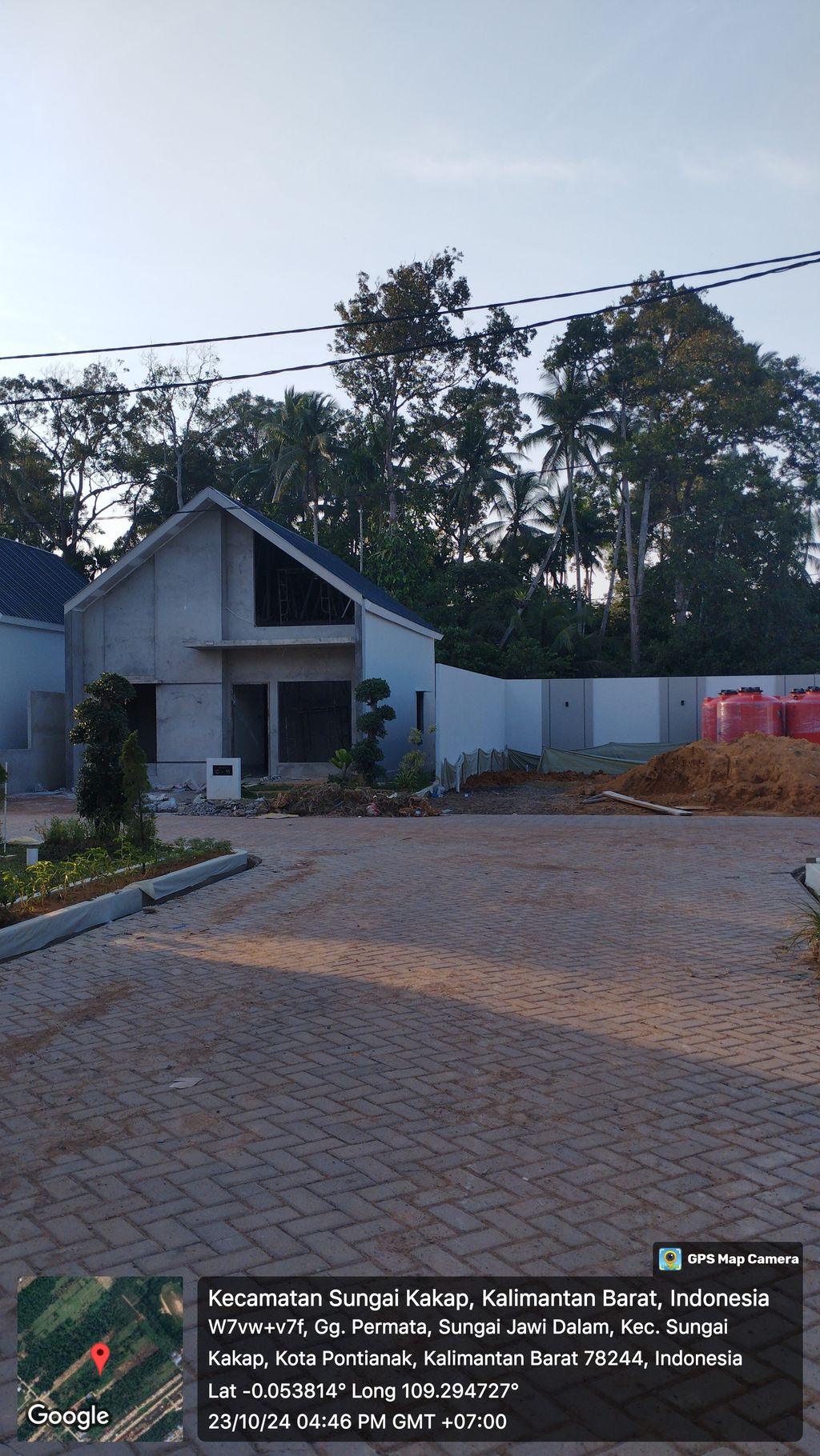 foto posisi tengah perumahan GEMILANG AGUNG RESIDENCE TAHAP 2