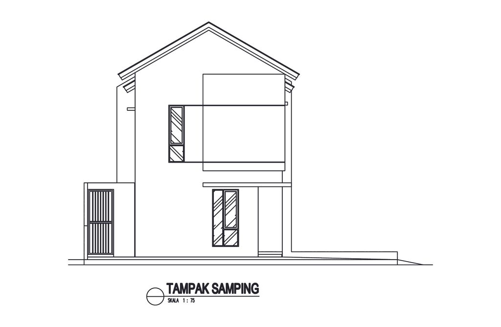 foto tampak rumah tipe CINNAMON perumahan PURI JAYA 22