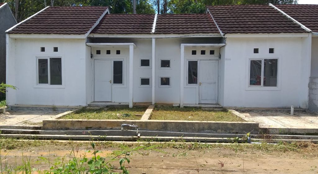 foto tampak rumah tipe 32/66 perumahan Grand Syukur Husada