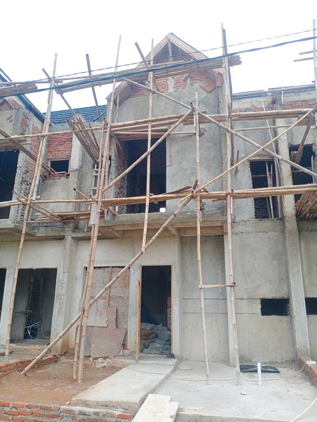 foto tampak rumah tipe NRS3-0003 perumahan SERPONG NATURA CITY TAHAP 2