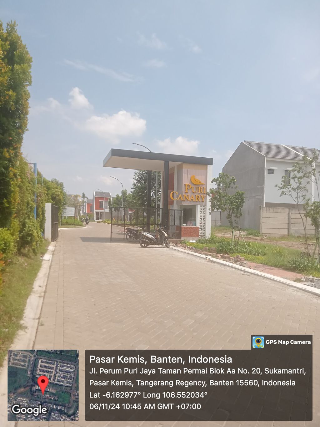 foto gerbang perumahan PURI JAYA 22