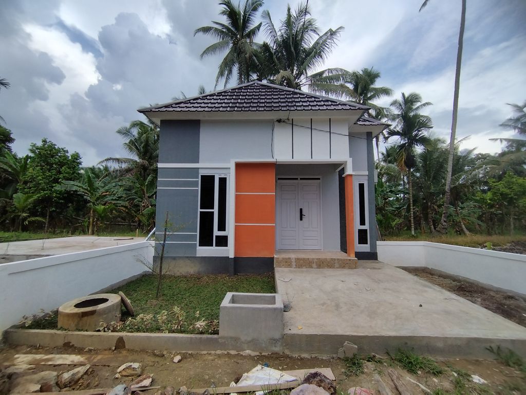 foto contoh rumah perumahan bara mas