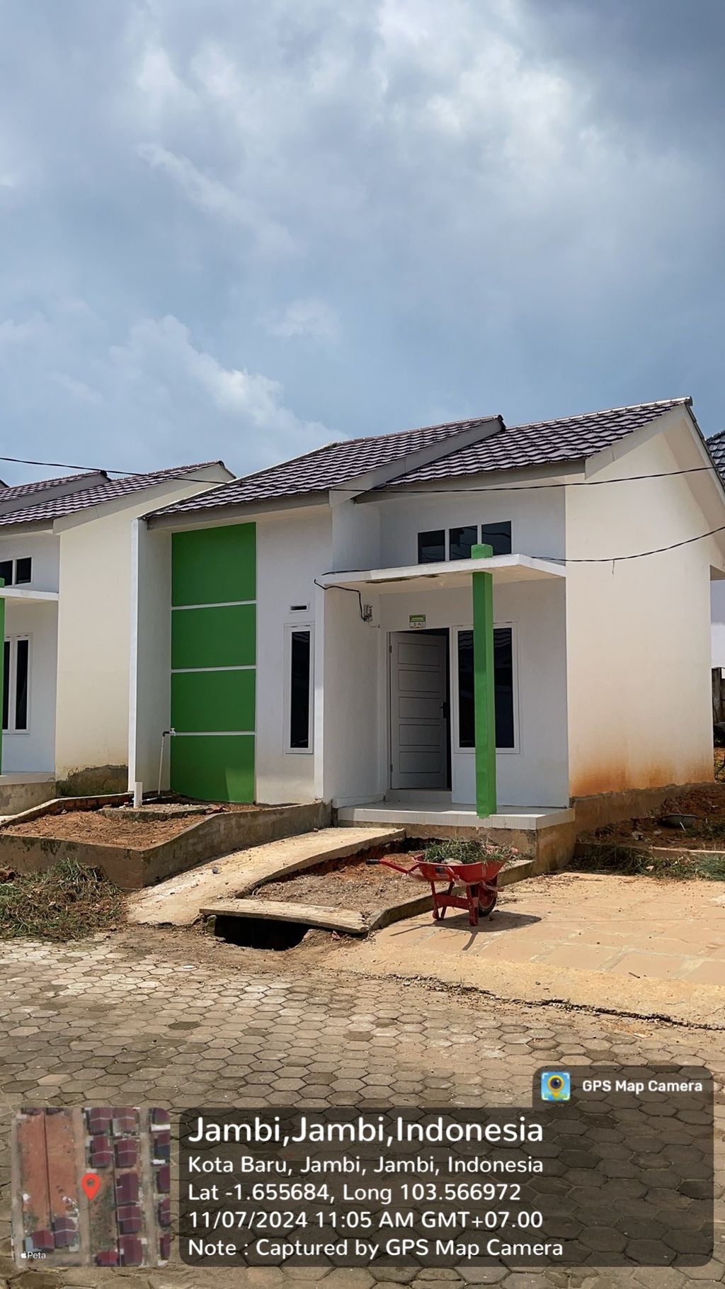 foto denah rumah tipe SUBSIDI perumahan JAVANA GARDEN