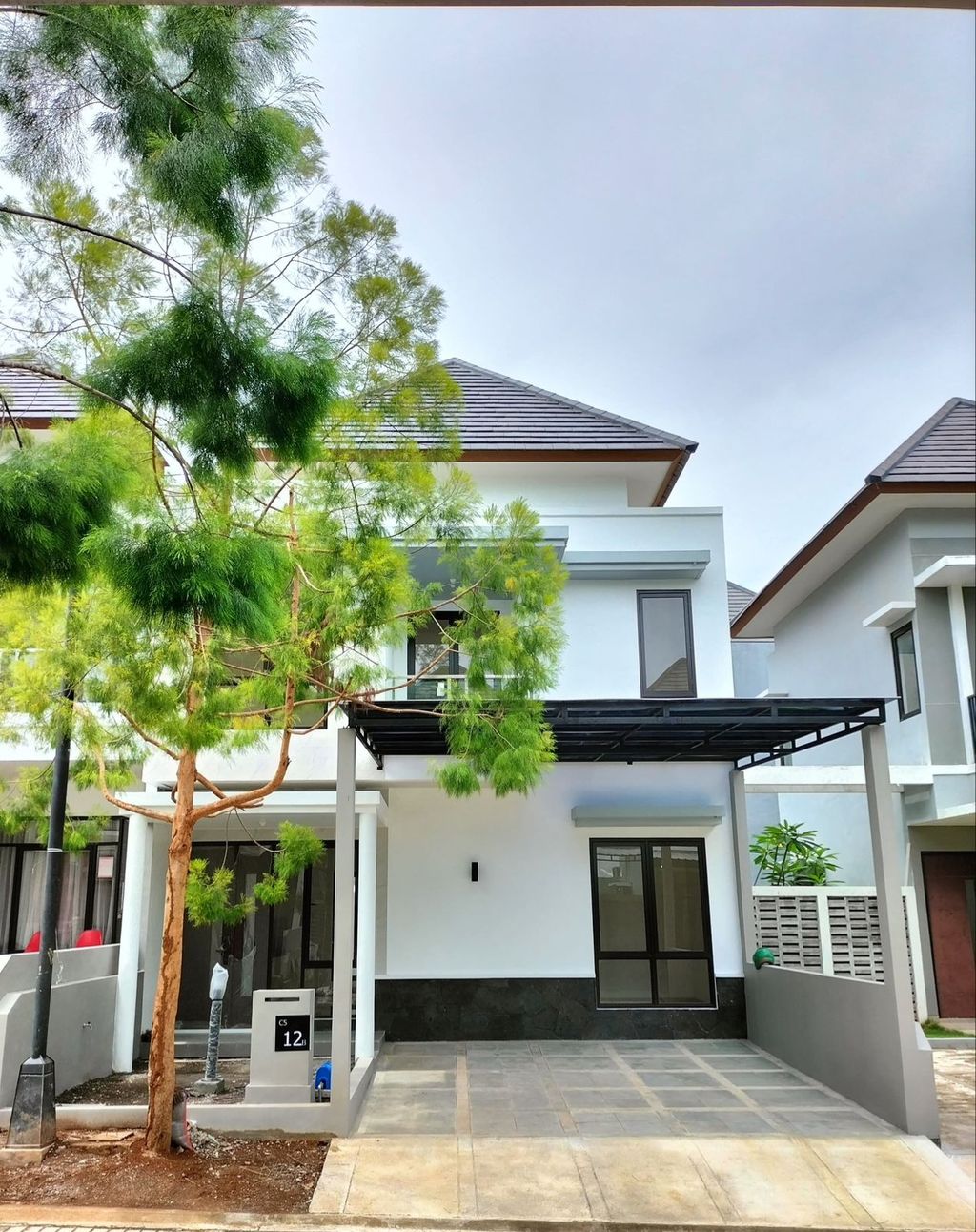 foto tampak rumah tipe KALINDA KP-C05/12B perumahan Kedaton Park Tahap 1