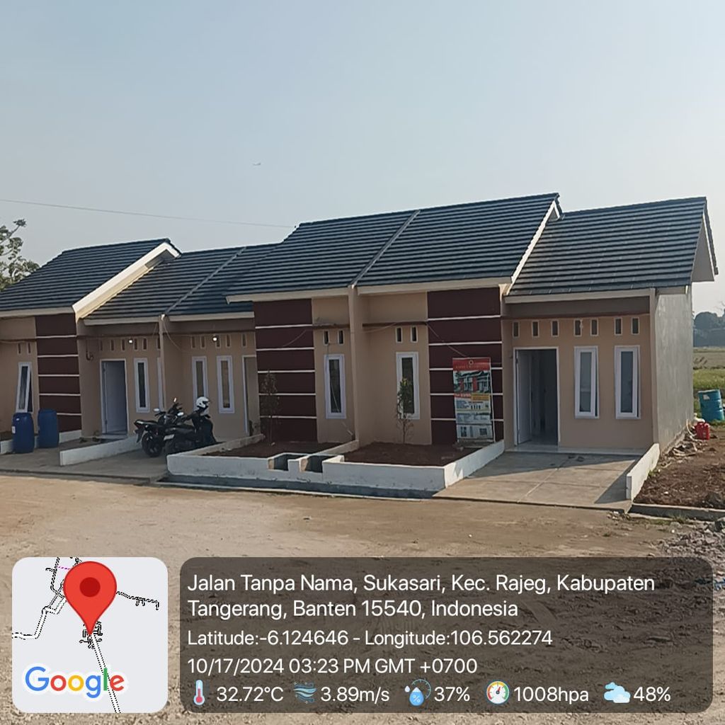 foto contoh rumah perumahan Wijaya Residence