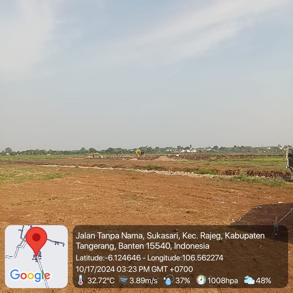 foto posisi tengah perumahan Wijaya Residence