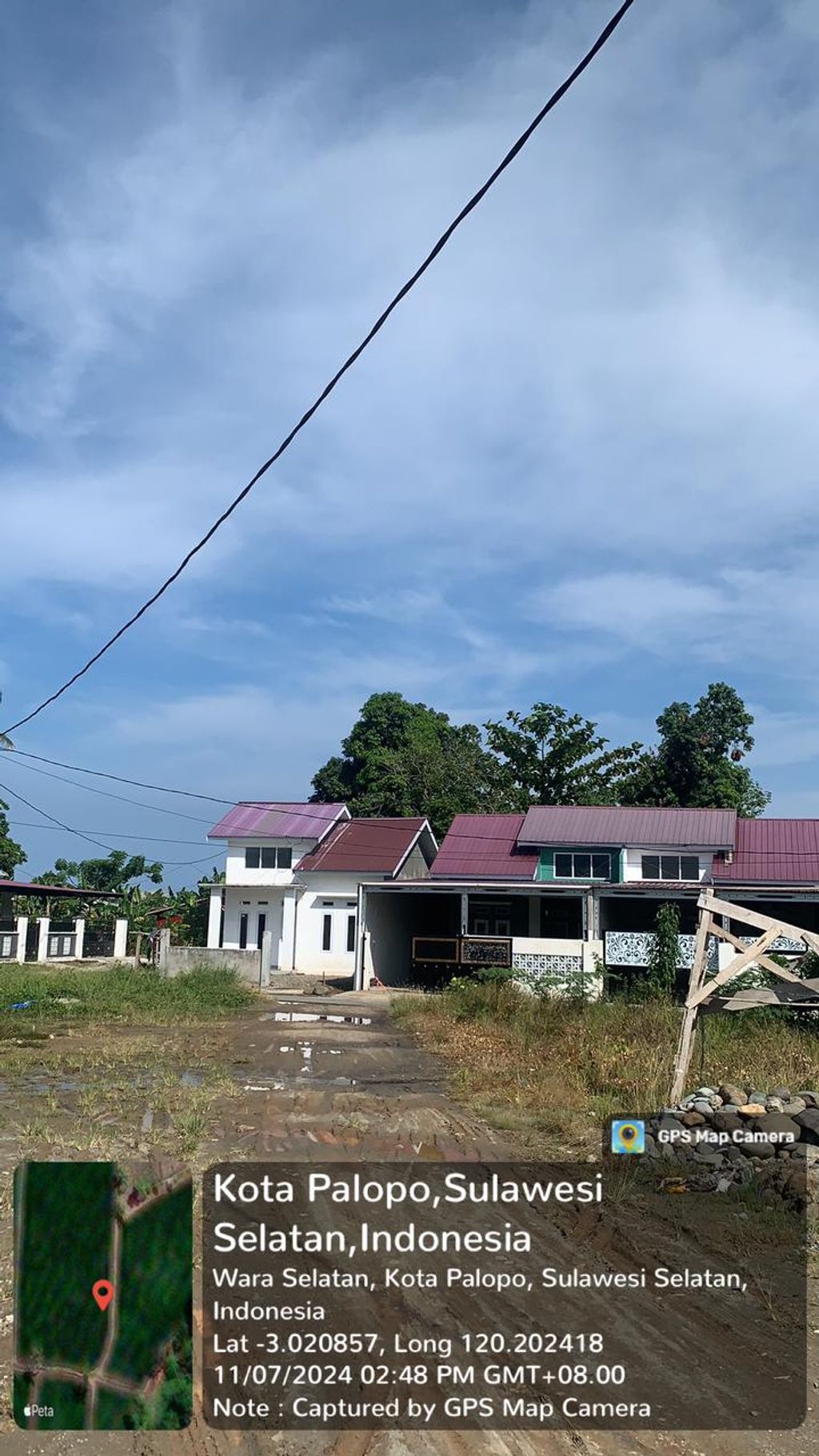 foto posisi tengah perumahan BUKIT LUMANDI