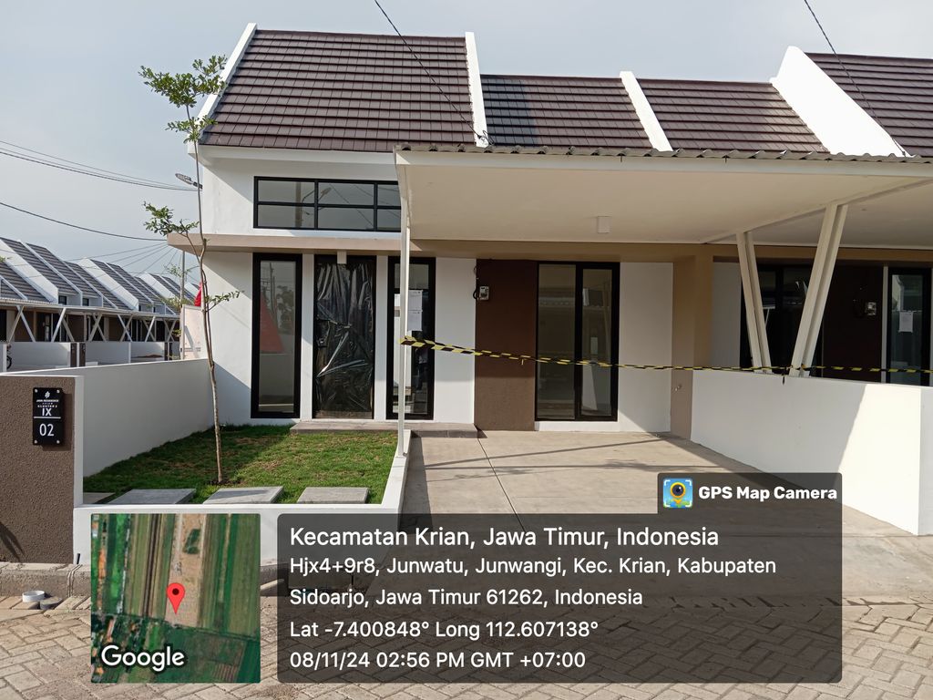 foto posisi tengah perumahan Java Residence Krian Cluster 2